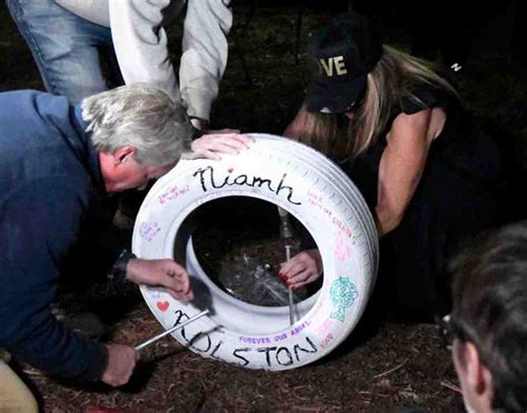 Ghost Tire Memorial placed at site of Malibu crash that killed 4 Pepperdine students